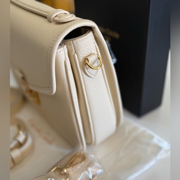 DUYP DRESS UP YOUR PURSE MELODIE CECILE BUTTERCREAM PARIS 15 HANDBAG NEW - Picture 11 of 13